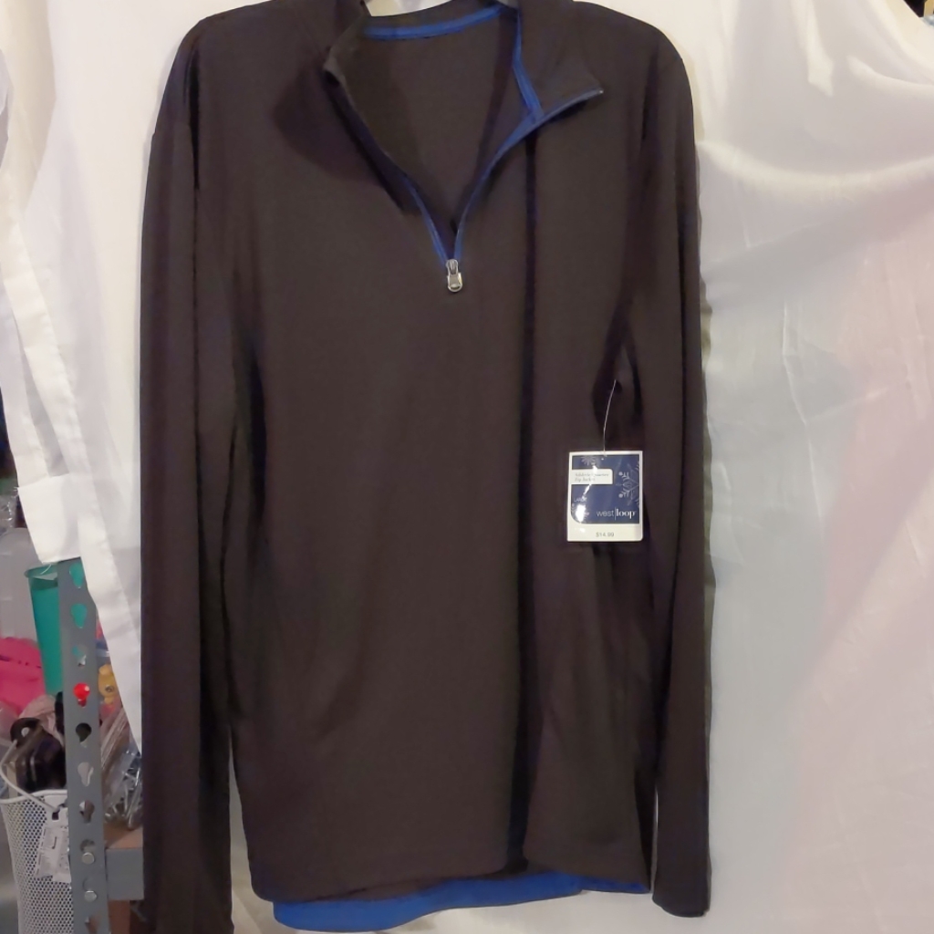 West Loop Athletic Zip Jacket Pullover